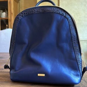 Brahmin Vintage Blue Sedona backpack